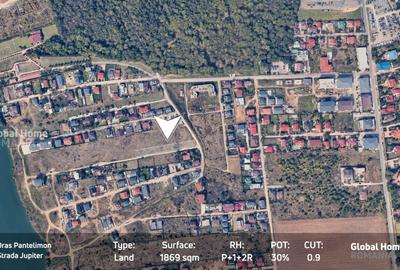 Teren Dezvoltare | 1.869 mp | PUD Aprobat | Str. Jupiter - Pantelimon IF - 4