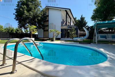 Casă premium P+1E+M cu piscină, bar și curte spectaculoasă | 648 mp tere Berceni - 4