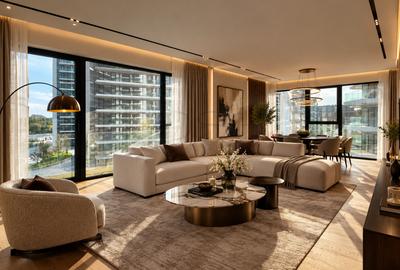 4 camere 134 mp, promenadă pe lac, One Lake Club - 7
