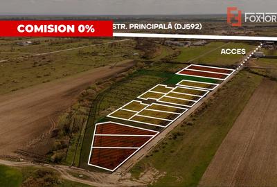 Teren Construcții intravilan de 1268 mp, în Moșnița Nouă
