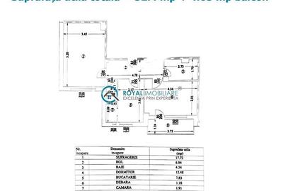Royal Imobiliare - Vanzare apartament 2 camere zona Ultracentral - 13