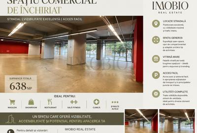 Spațiu comercial, de 638.79 mp, în Grivița