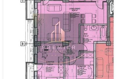 Apartament 3 camere 97 mp, Aviației, bloc 2016, parcare subterană - 17