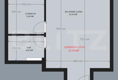 Apartament cu 2 camere decomandat în Micro 17