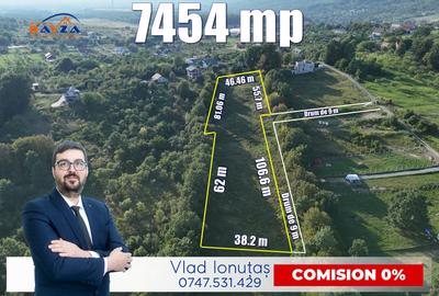 Teren Construcții intravilan de 7450 mp, în Exterior Nord