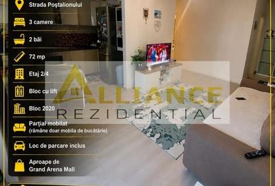 Apartament cu 3 camere decomandat în Berceni