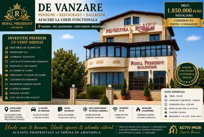 Hotel/Pensiune, de 1,050 mp, în Alexandriei