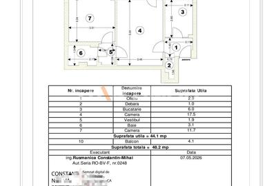 Apartament doua camere cu boxa zona Astra - 17