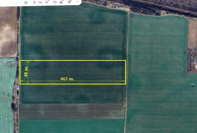 Teren agricol extravilan de 22235 mp, în Grădiștea