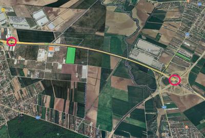 Teren Construcții intravilan de 101025 mp, în Bolintin-Deal
