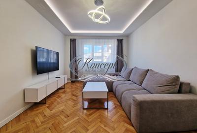 Apartament cu 3 camere decomandat, mobilat în Mărăști