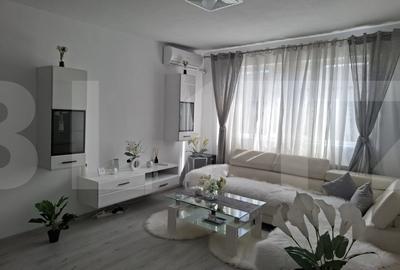 Apartament cu 3 camere semidecomandat, mobilat în Spitalul Județean