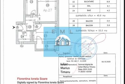 APARTAMENT 2 CAMERE  MILITARI BLOC NOU 2025 - 2