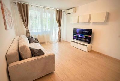 Apartament cu 2 camere semidecomandat, mobilat în Colentina