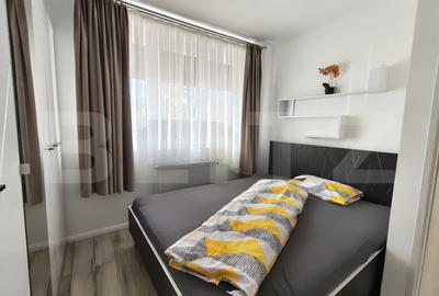 Apartament cu 2 camere decomandat, mobilat în Nufărul