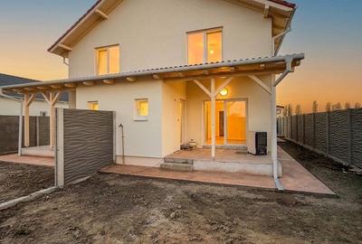 Duplex nou în Șag, 4 camere, 110 mp, teren 305 mp – 143.500 € - 1