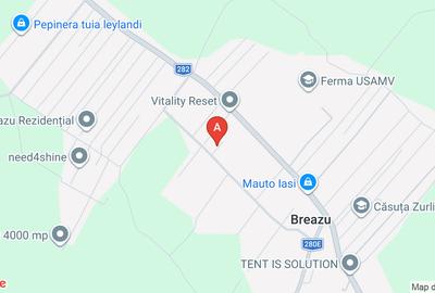 Teren Construcții intravilan de 483 mp, în Breazu