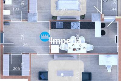 INTABULAT! Ap 2 camere 72MP - COPOU, Parcare inclusa! - 9