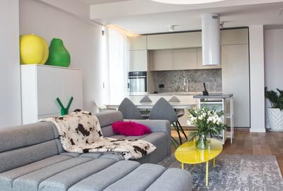 Apartament cu 3 camere decomandat, mobilat în Herăstrău