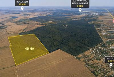Teren agricol intravilan de 4000000 mp, în Balotești