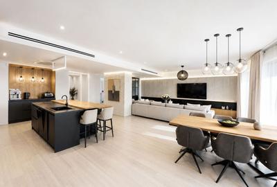 Penthouse cu 5 camere decomandat, mobilat în Herăstrău