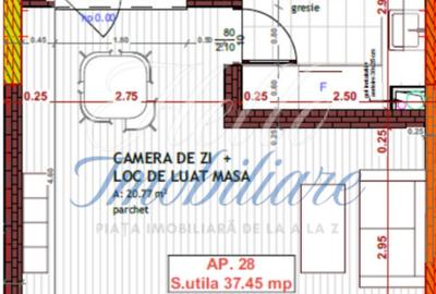 Garsonieră semidecomandată în Florești