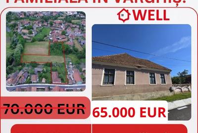Casă cu 3 camere în Vârghiș