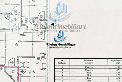 Apartament 3 camere, 2 bai, bloc anul 2003, Calea Romanului - 9