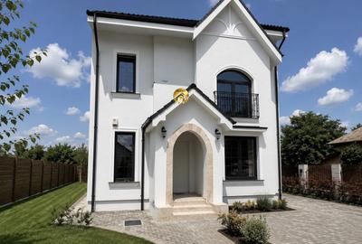 Vila Individuala P+1+M - Arhitectura Deosebita - 468mp Teren - Otopeni Central - 1