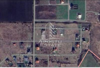 Teren 617 mp, de vanzare,  zona de case noi, Sacalaz. - 1