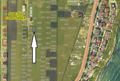 Teren Construcții intravilan de 500 mp, în Agigea