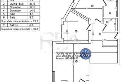 3 camere cu finisaje la alegere în Moșilor - Ultracentral - 3