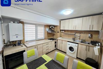Apartament 2 camere rond Piața Alba Iulia, centrală proprie, mobilat și utilat - 6