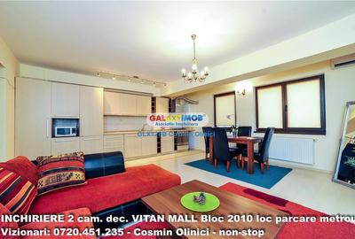 Inchiriere 2 camere Mall Vitan bloc 2010 loc parcare centrala metrou - 11
