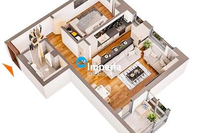 Apartamente Noi, 2 camere, COMAT TOWERS zona Dacia -Pacurari - 12