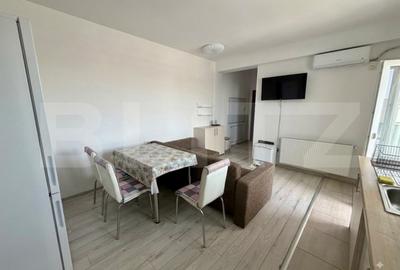 Apartament cu 3 camere semidecomandat, mobilat în Florești