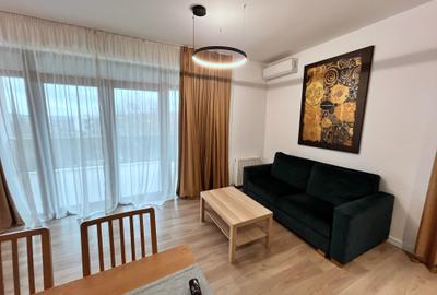 Apartament cu 2 camere semidecomandat, mobilat în Borhanci