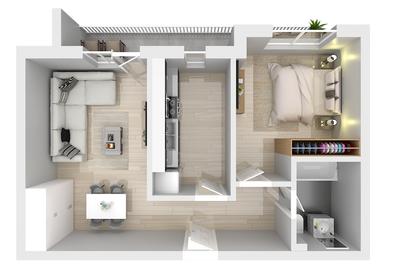 Apartament 2 camere Bragadiru constructie noua premium livrare 2027 trim 2 - 10