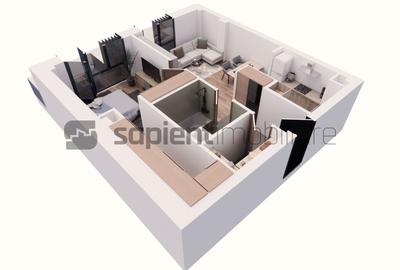 Apartament nou, modern cu 2 camere - Ultracentral -  Cuza Voda - 5