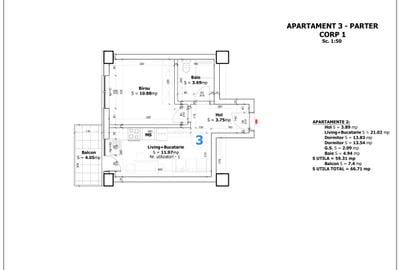 Apartamente de vanzare 1/2/3 camere Otopeni - 4