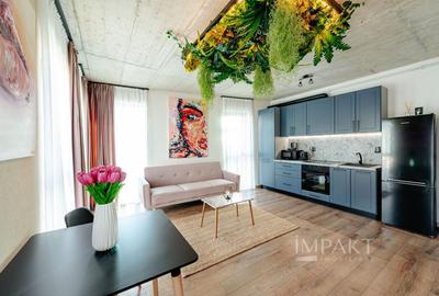 Apartament cu 2 camere semidecomandat, mobilat în Semicentral
