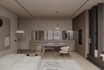 Apartament cu 2 camere decomandat în Pipera