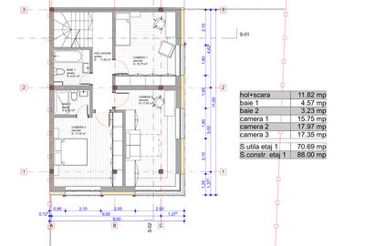 Cvadruplex premium Florești–140 mp, terasă panoramică,zona Stadionului - 7