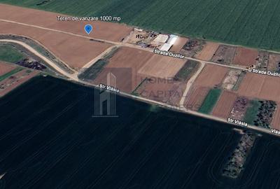 Teren agricol extravilan de 1000 mp, în Moara Vlăsiei