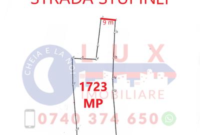 Teren Construcții intravilan de 1723 mp, în Mineri