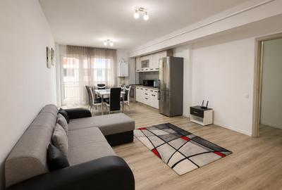 Apartament cu 2 camere semidecomandat, mobilat în Baciu
