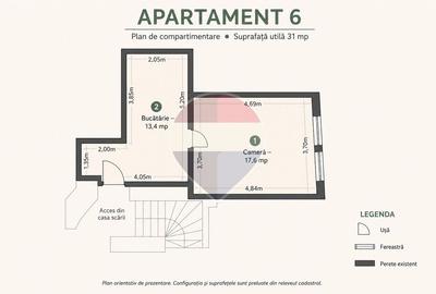 Corp de casă cu 9 camere de vânzare în zona Brasovul Vechi - 7