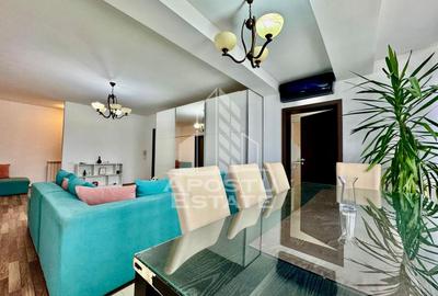 Apartament cu 3 camere semidecomandat, mobilat în Lipovei