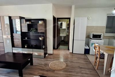 Apartament cu 2 camere semidecomandat, mobilat în Bună Ziua
