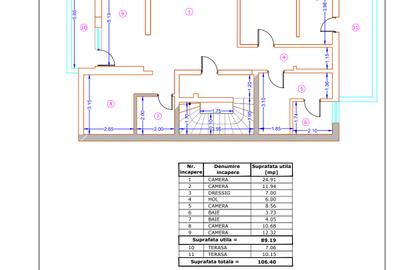 PLAZA,BULEVARDUL TIMIȘOARA,APARTAMENT CU 4 CAMERE,120MP,PENTHOUSE 305000€ MOBILA - 20